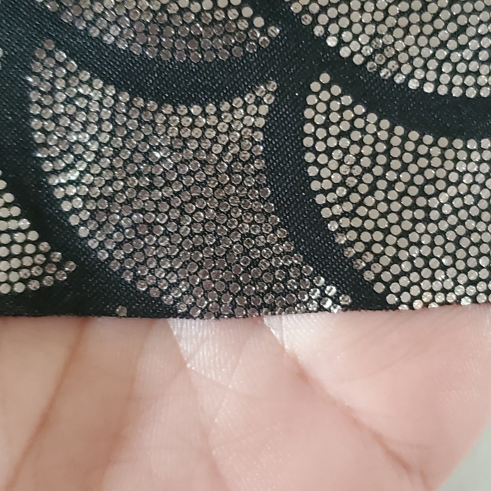 Elegant Black and Silver Mermaid Skirt L - Picture 6 of 11